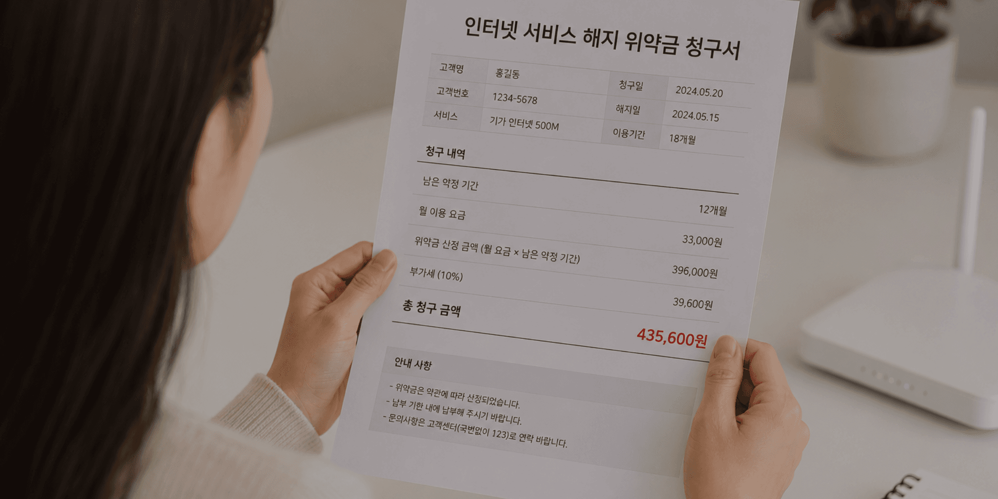 인터넷 위약금 없이 해지 가능할까? 위면 해지 조건 총정리
